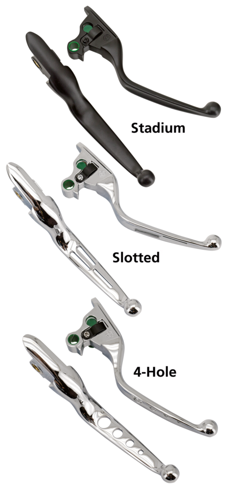 Zodiac Brake & Clutch Lever Sets for Twin Cam & Milwaukee Eight Softail – Handlebar