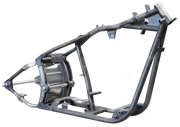 Zodiac's "super-Ass MK1" Evolution Softail Style Frame Kit – Frame & Rear Suspension