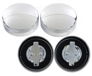 V-Twin Replica 1936-1972 Big Twin Cam-Lock Style Eaton Style Gas Caps – Gas- & Oil Tank