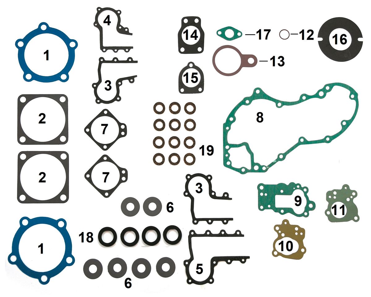 James Gaskets Gaskets and Gasket Sets for Knucklehead – Gasket & Seals