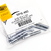Midwest Acorn Nut Company Chrome Plated 12 Point Bolt Assortment Tray – Hardware