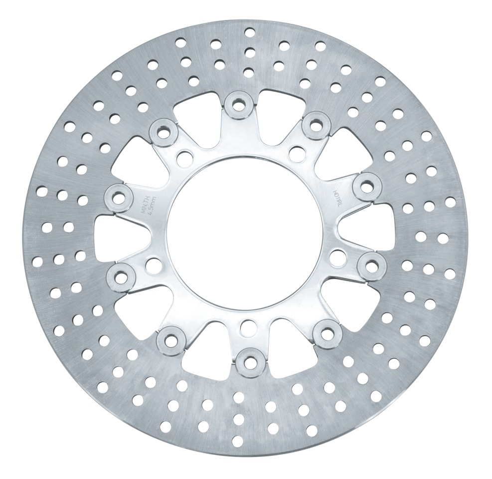 Zodiac Full Floating Rear Disc Brake Rotors for 2001-2005 V-Rod