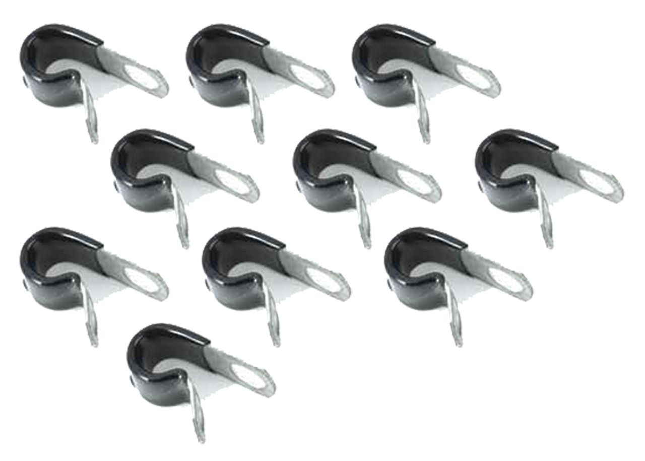 V-Twin Cable, Hose, Wire and Brake Line Clamps – Hardware