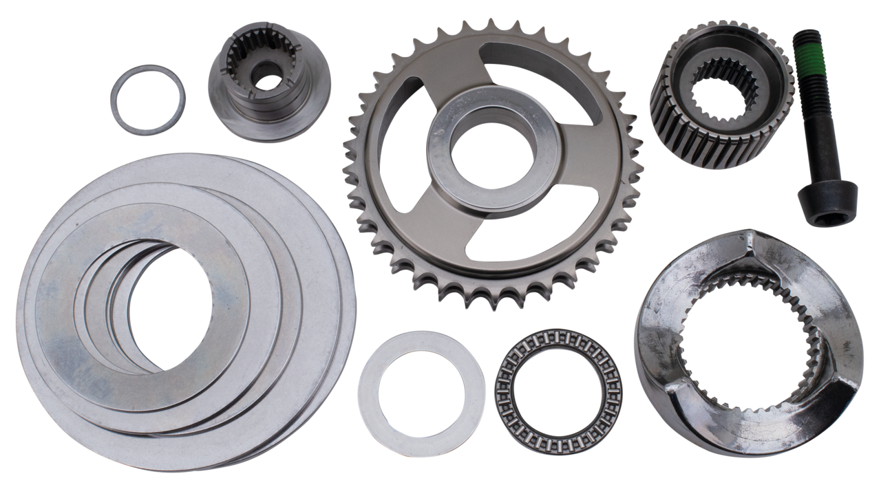 Zodiac Improved Compensator Sprocket Kit for Milwaukee Eight – Primary & Clutch