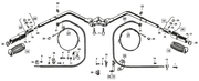 Colony Handlebars and Controls for 1937-1948 Springer Forks