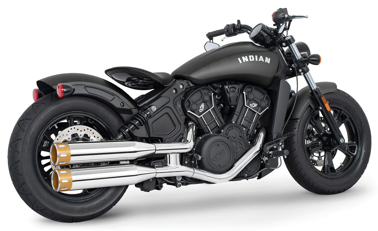 Freedom Performance Exhaust 4" Slip-Ons for Indian Scout 2025 to Present