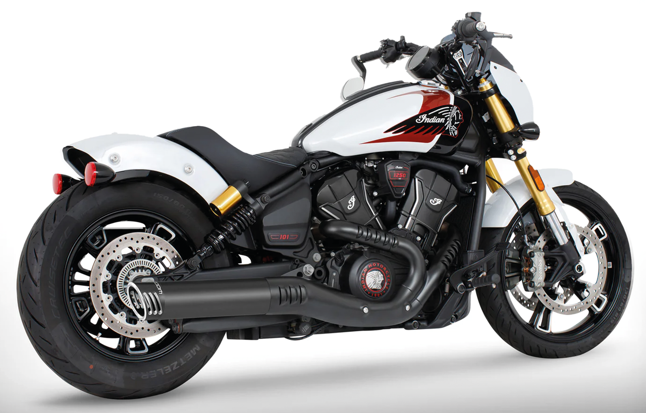 Freedom Performance Exhaust 4" Slip-Ons for Indian Scout 2025 to Present