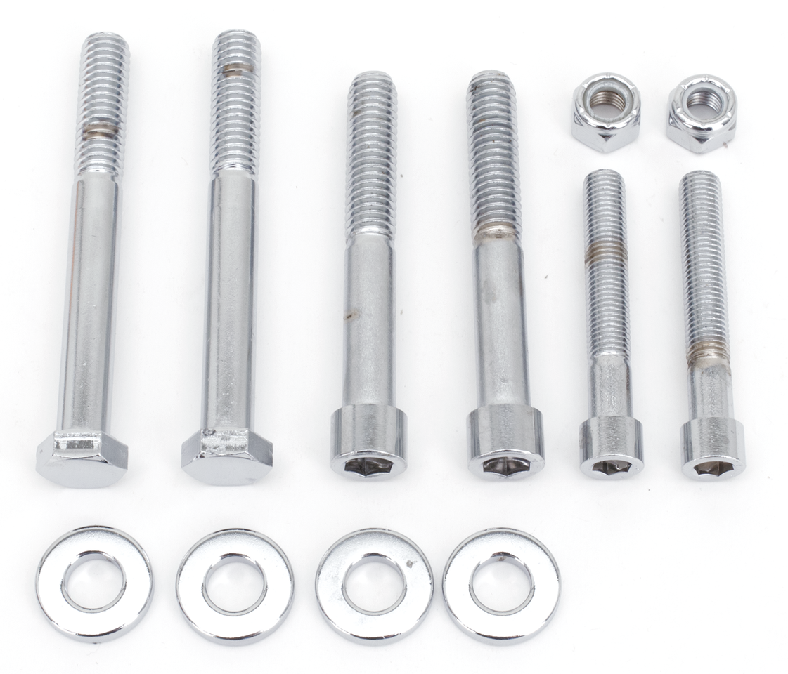 Midwest Acorn Nut Company Chrome Plated Bolt Kits – Hardware