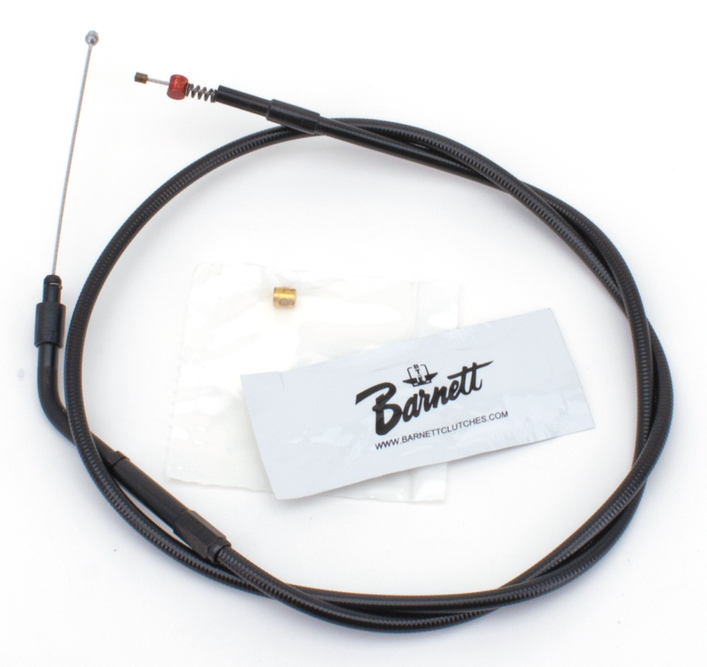 Barnett Clutches & Cables T04 - Throttle & Idle Cable 1996-2015 Softail, 1996-2017 Dyna, 1996-2001 Carburetor Equipped Touring & 2007 to Present Sportster – Control Cables & Hydraulic Lines