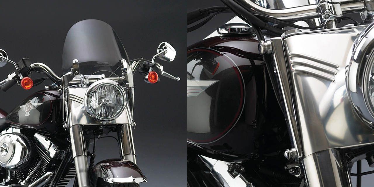 National Cycle Switchblade Deflector Quick-Release Windshields
