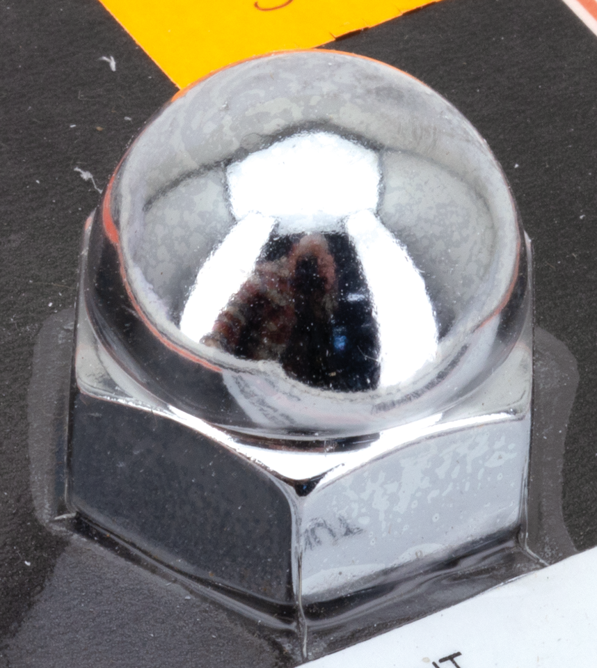 Colony Round Top Chrome Acorn Nuts – Hardware