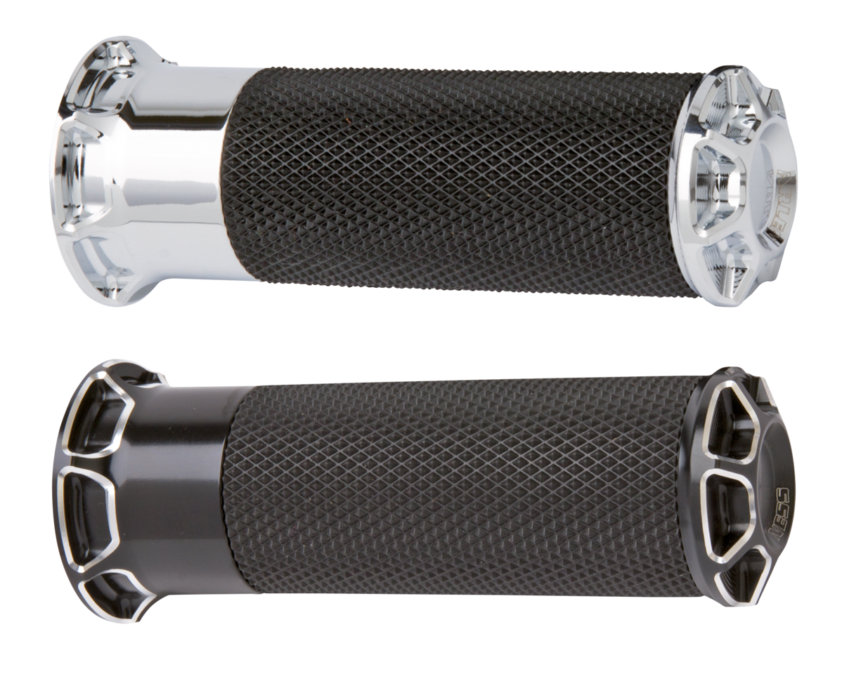 Arlen Ness Fusion Billet Look Handlebar Grips