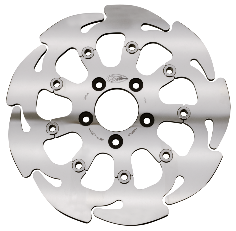 Zodiac "wave" Disc Brake Rotors