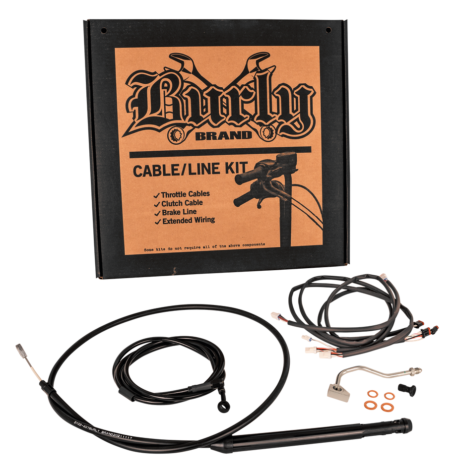 Burly Control Cable, Wire and Line Kits – Control Cables & Hydraulic Lines