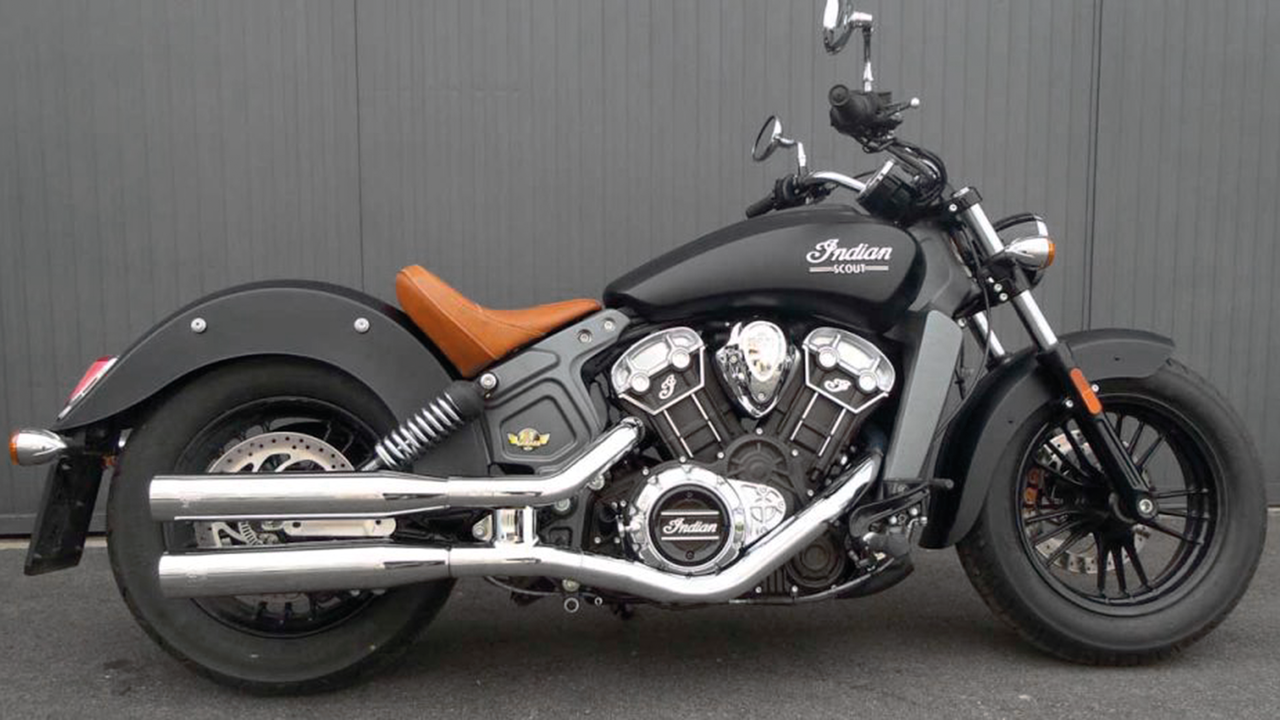 Mcj Adjustable Slip-On Mufflers for Indian Scout – Exhaust