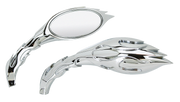 Zodiac Magma Flamed Mirrors – Handlebar
