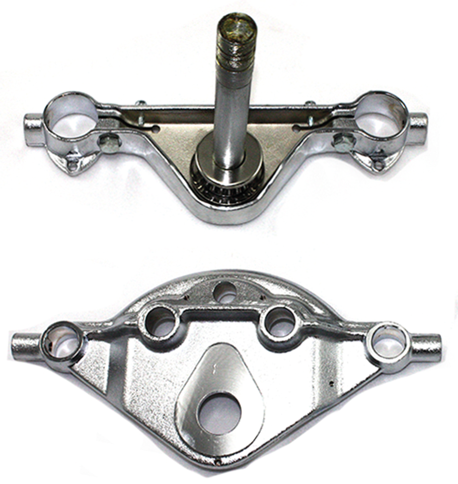 V-Twin Stock Style Triple Tree Kits for 41MM Forks – Front Forks