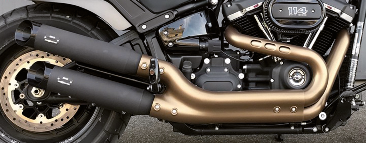 Mcj Adjustable Mufflers for Milwaukee Eight Softail – Exhaust