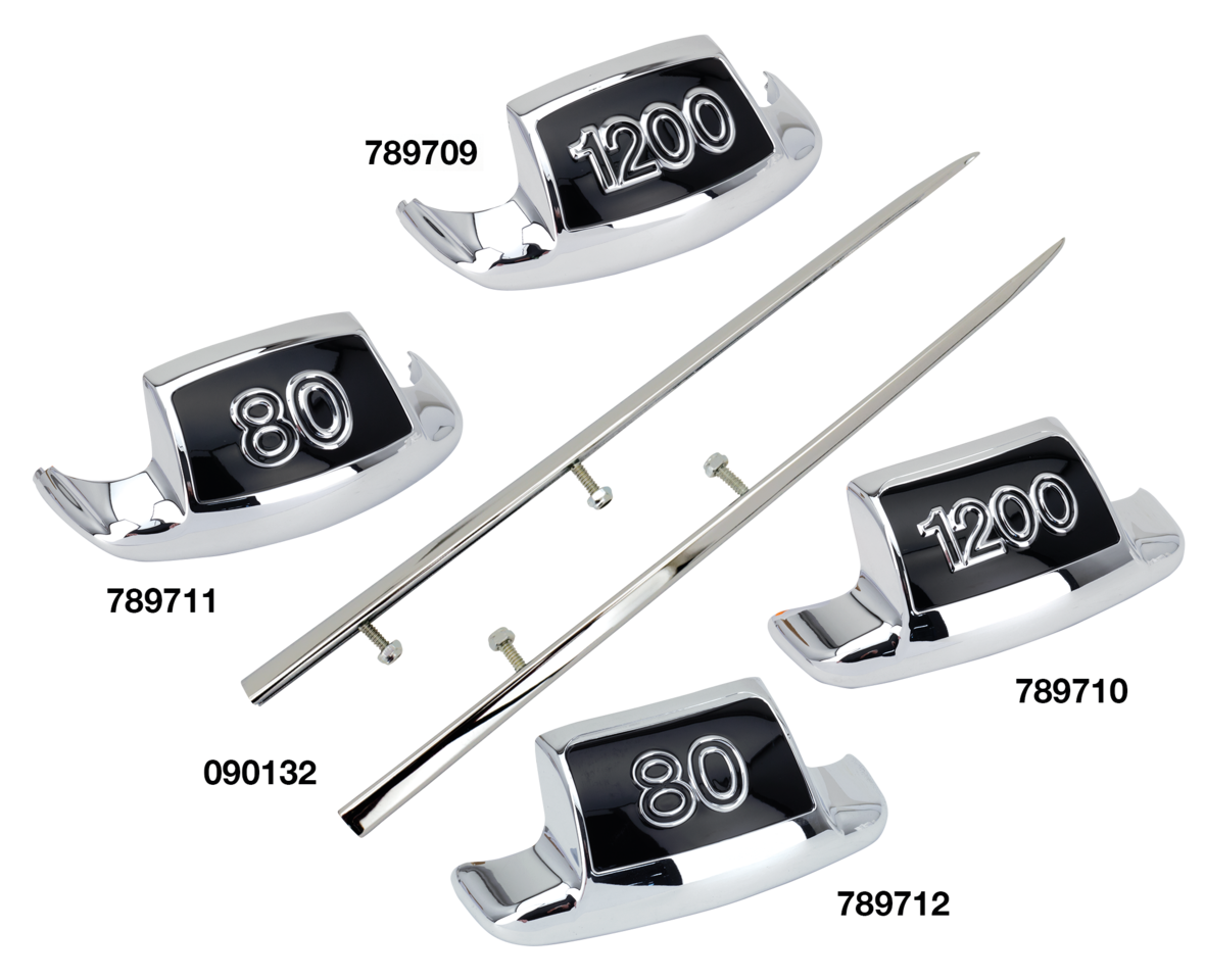 V-Twin Fender Tips with 1200 or 80 Design – Fender & Struts