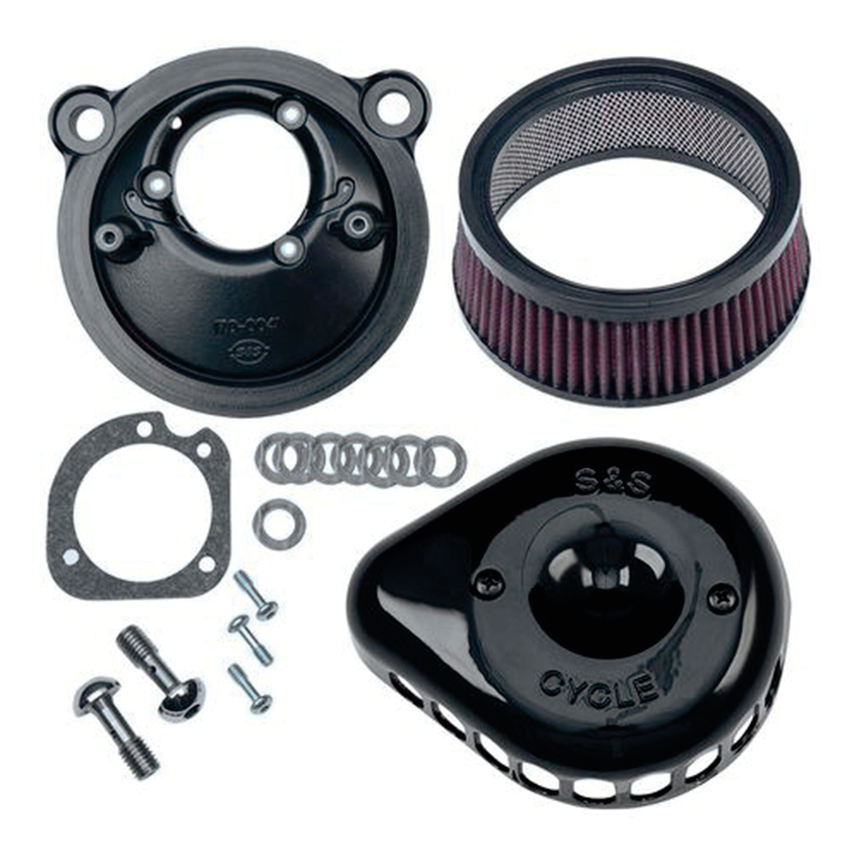 S&S Stealth Mini Teardrop Air Cleaner Kits – Intake