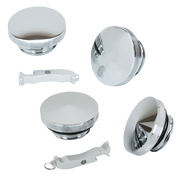 Zodiac Chrome Billet Pointed or Domed "essential" Gas Caps – Gas- & Oil Tank