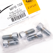 Midwest Acorn Nut Company Chrome Plated 7/16'' Unc Allen Head Screw Assortment – Hardware