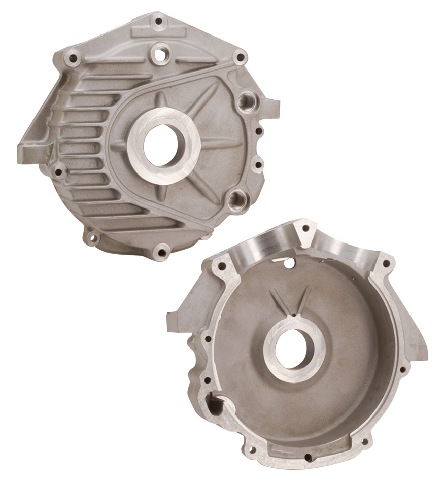 V-Twin Complete Crankcase for 45CI Models – Engine