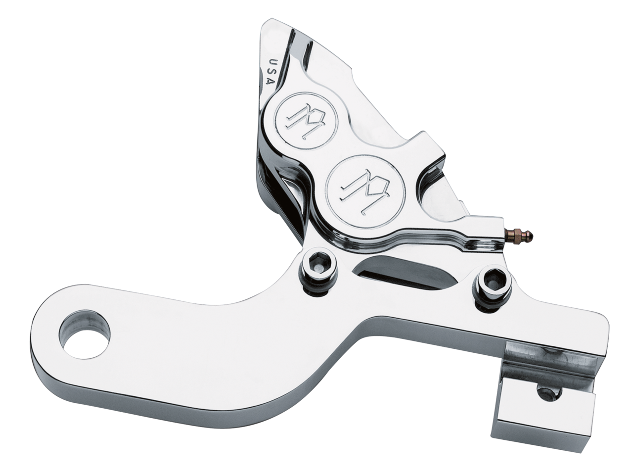 Performance Machine Pm 4-PISTON Differential Bore Rear Caliper Kits for V-Rod