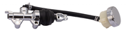 Zodiac Rear Brake Master Cylinders with Remote Reservoir for Sportster – Foot Control