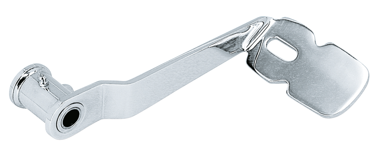 Zodiac Chrome Rear Brake Pedal – Foot Control