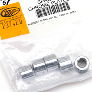 Midwest Acorn Nut Company Show Chrome Steel Spacers Assortment – Hardware