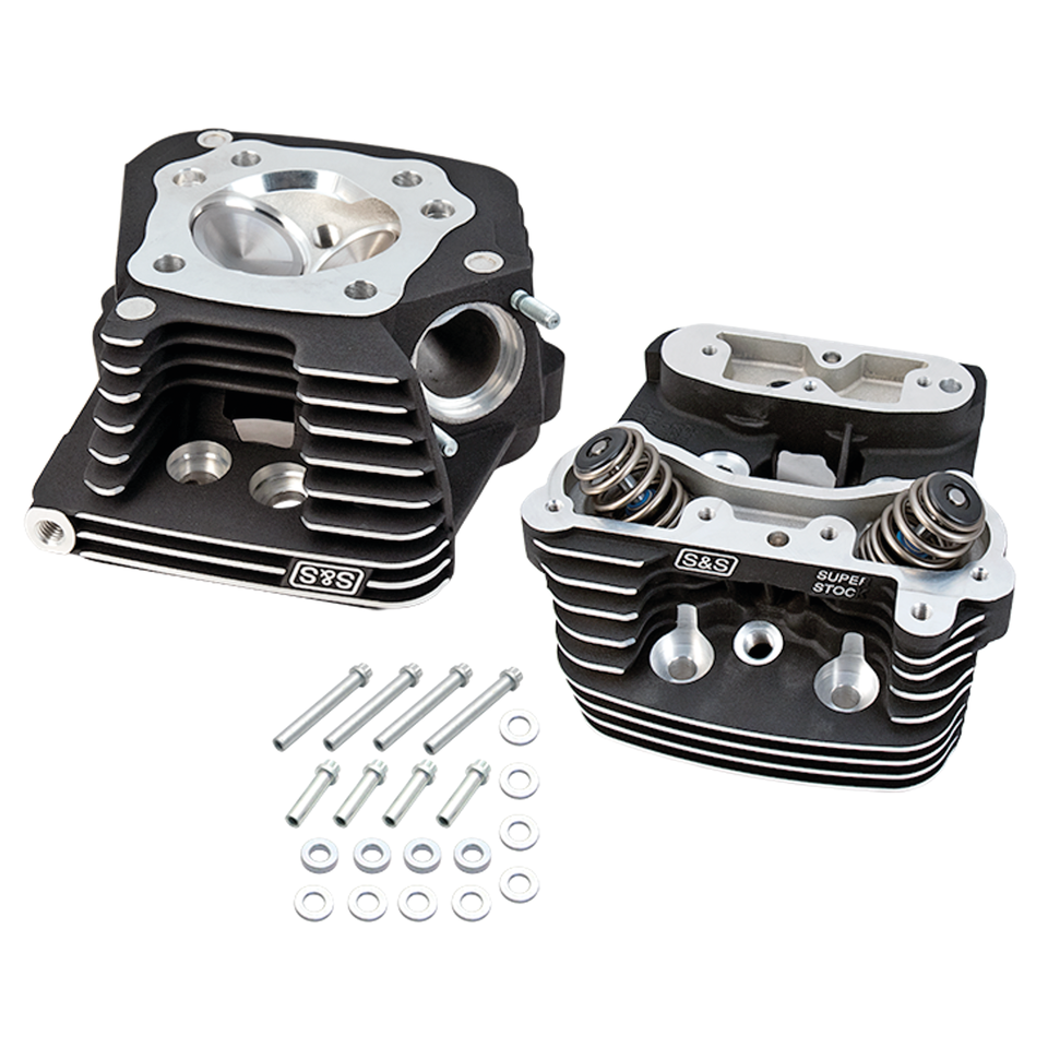 S&S Evolution Big Twin Super Stock Cylinder Heads – Engine
