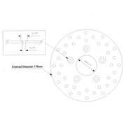 Kustom Tech Stainless Custom Front Brake Discs