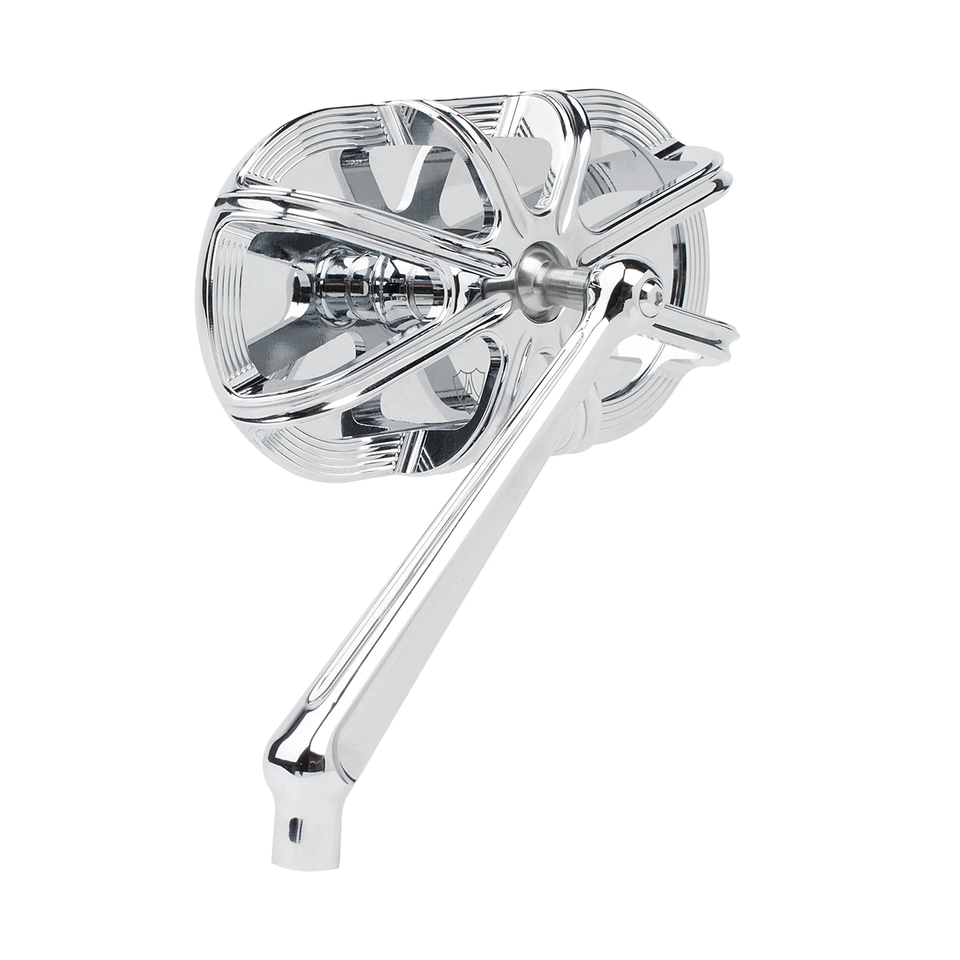 Arlen Ness Caged Series Forged Billet Mirrors – Handlebar