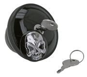 Zodiac Lockable Three-Dee Skulled Gas Caps – Gas- & Oil Tank