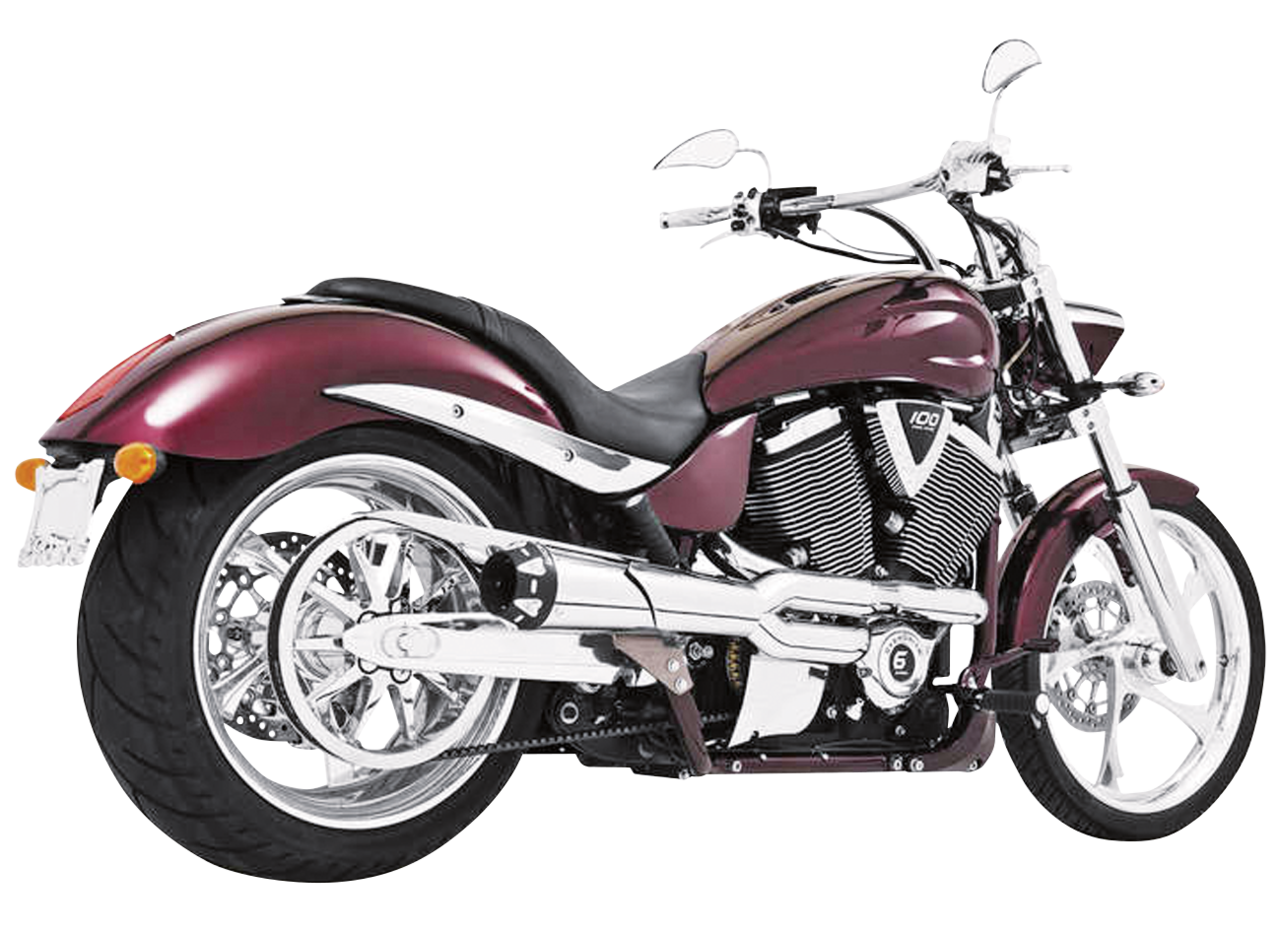 Freedom Performance Exhaust Amercan Outlaw 2-INTO-1 for Victory Jackpot & Hammer
