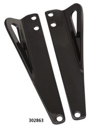 Zodiac Tie-Down Brackets for Touring & Softail – Front Forks