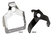 Samwel Supplies Headlight & Horn Bracket for Early Springer Forks – Electric & Light