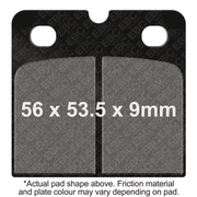 EBC Brakes International Disc Brake Pads for Indian