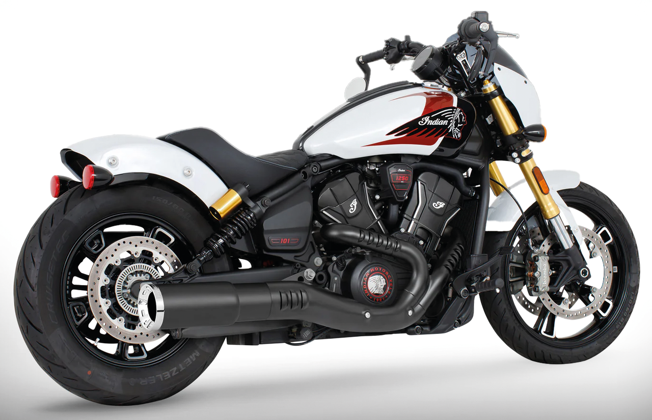 Freedom Performance Exhaust 4" Slip-Ons for Indian Scout 2025 to Present