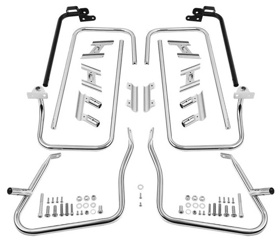 Zodiac Complete Saddlebag Guard Kits – Luggage