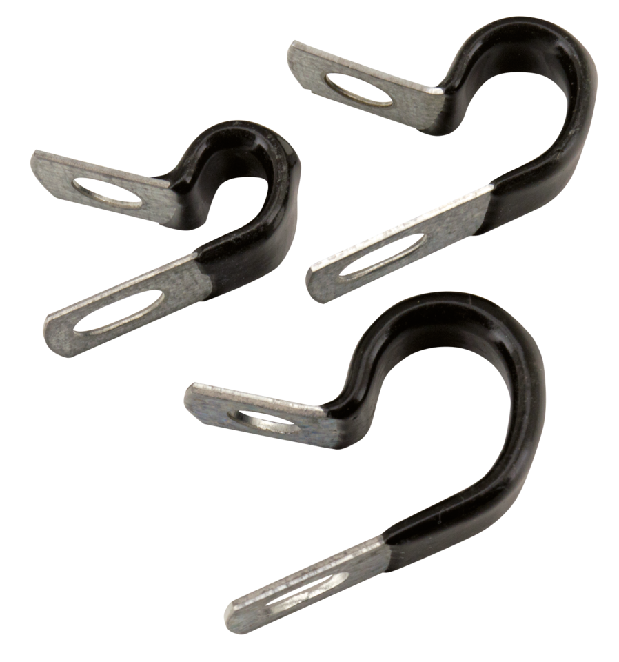 V-Twin Cable, Hose, Wire and Brake Line Clamps – Hardware
