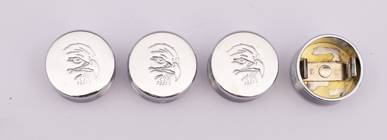 Midwest Acorn Nut Company Chrome Bolt Covers for Hex, Allen and Buttonhead Bolts – Hardware