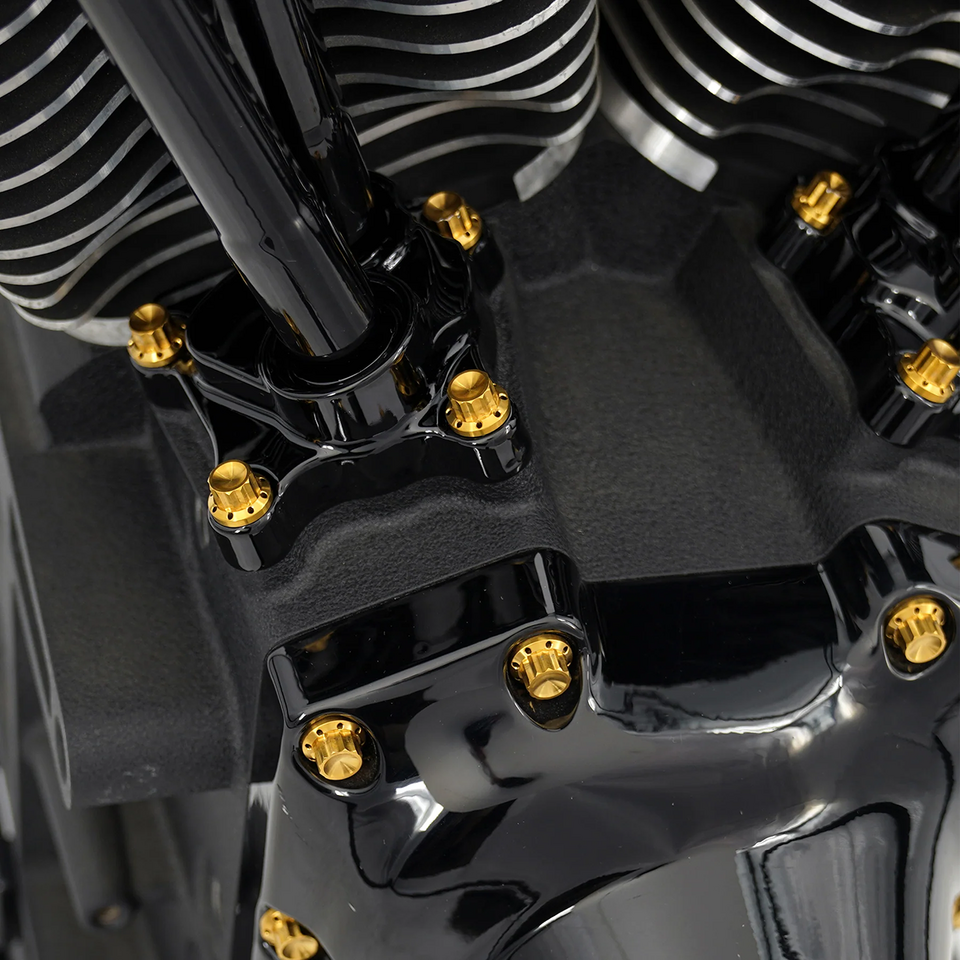 Arlen Ness Lifter Block Titanium 12-POINT Bolt Kits – Hardware