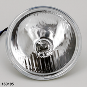 Zodiac Chrome 4 1/2" Early Model Spotlight – Electric & Light