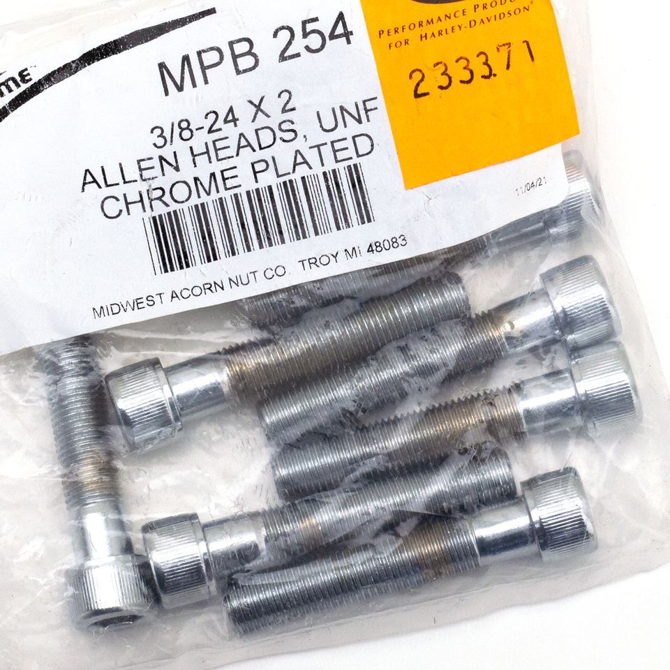 Midwest Acorn Nut Company Chrome Plated Allen Head Screws Assortment Knurled – Hardware