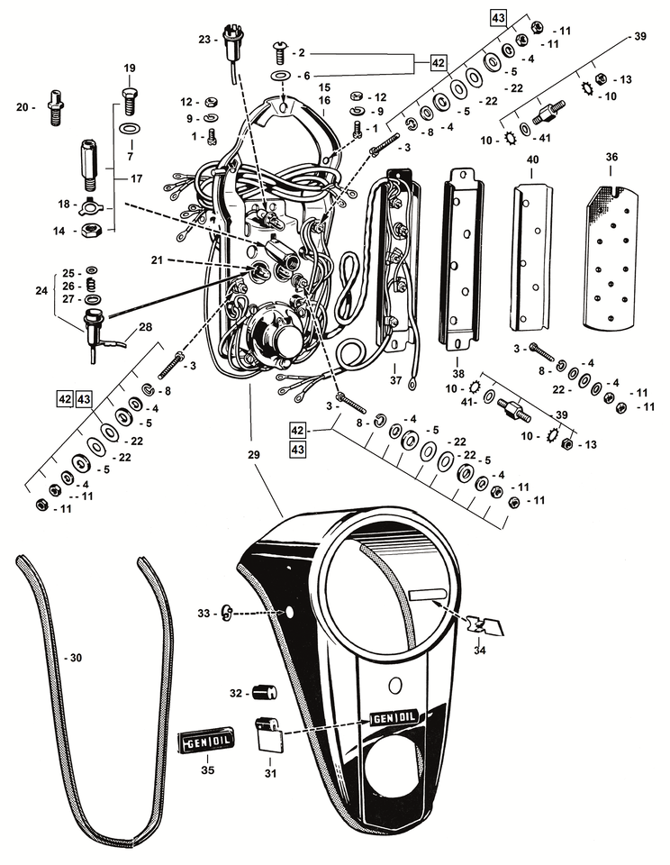 Colony Instrument Panel 1947-1961 – Gauges & Dashes