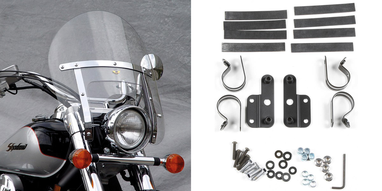 National Cycle Narrow Frame Heavy Duty Windshields