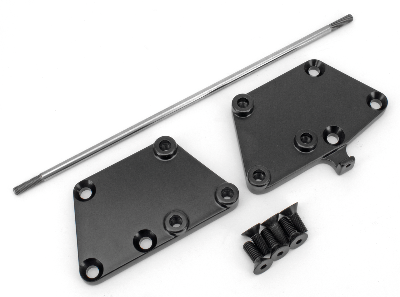 Zodiac 3" Extension Kit for 2000-2017 Softail Forward Controls – Foot Control