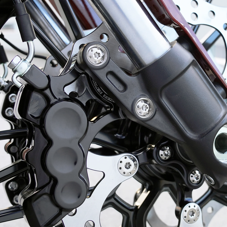 Arlen Ness Titanium Brake Caliper Bolts – Hardware